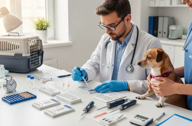 Testes Rápidos Para Doenças Específicas Em Animais